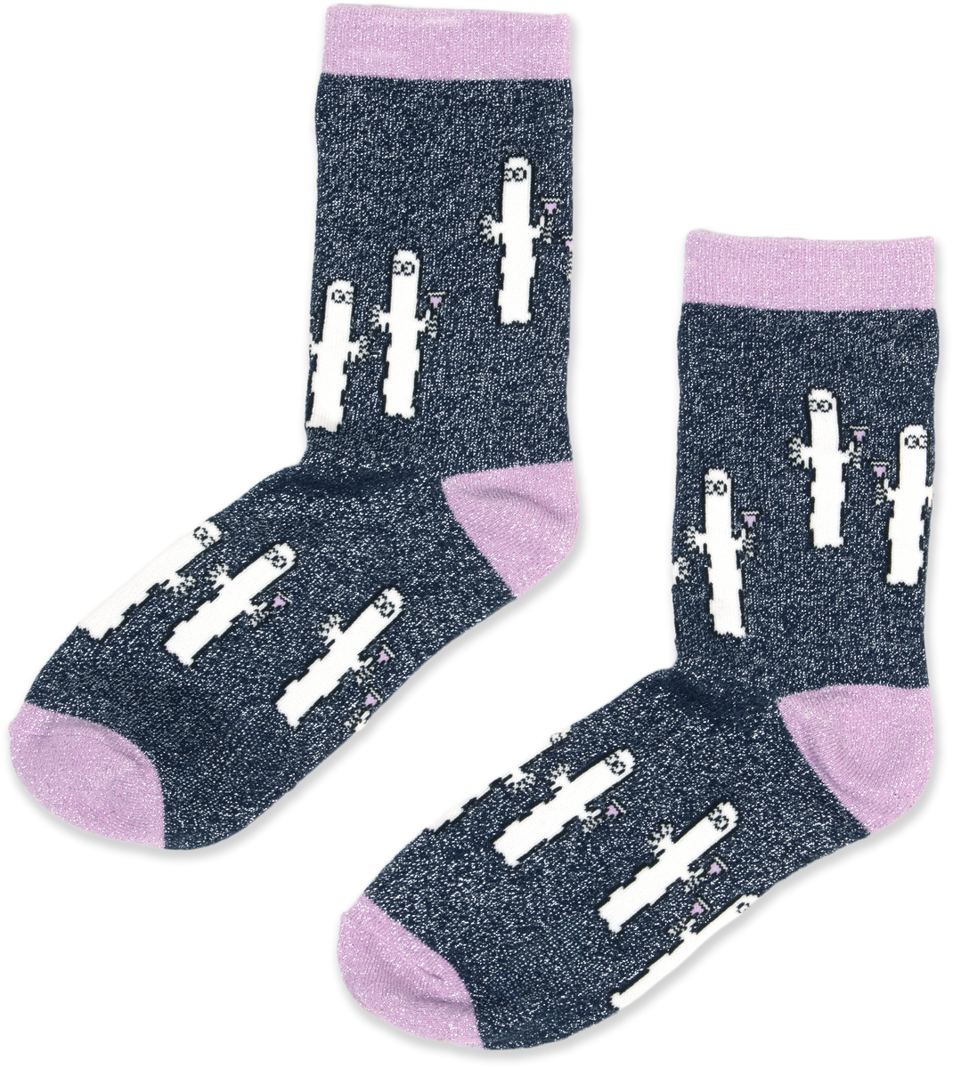 ムーミン Moomin】ニョロニョロ レディース グリッターソックス