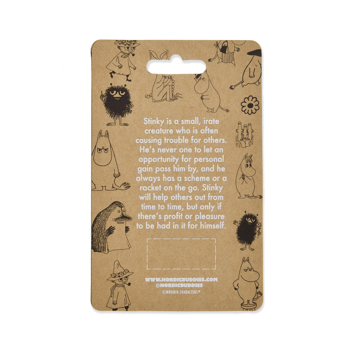 スティンキー 持ち逃げ キャラクター マグネット | 公式ムーミン製品