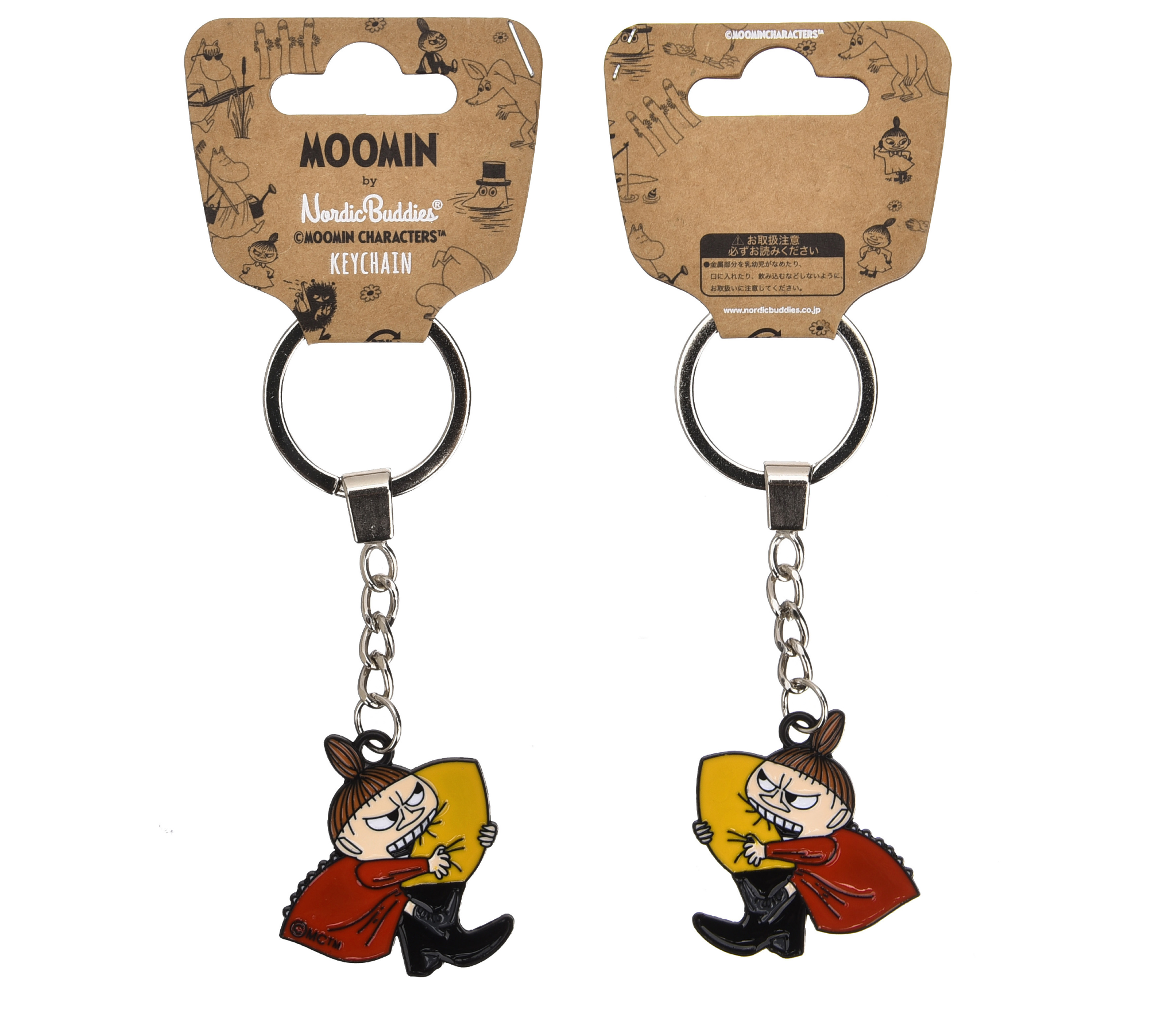 【ムーミン Moomin】ビッグキャラクター キーリング リトルミイ F