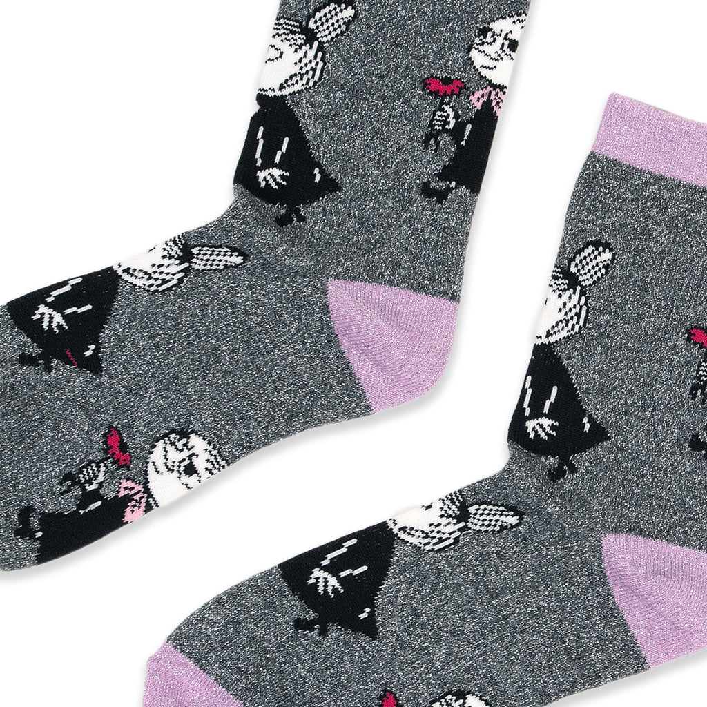 リトルミイ フラワー レディース グリッターソックス