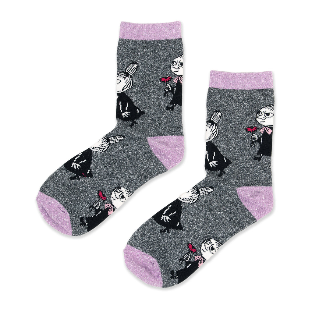 リトルミイ フラワー レディース グリッターソックス