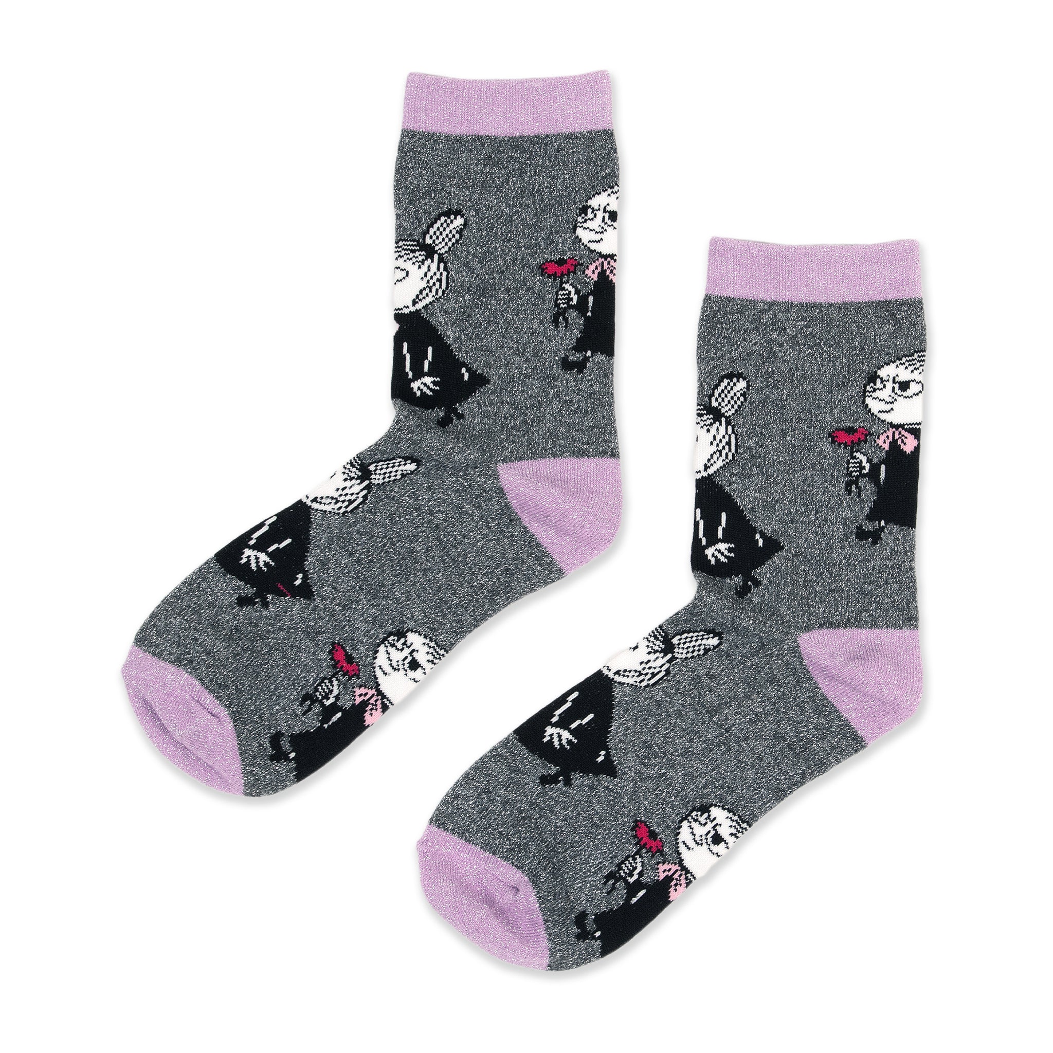 リトルミイ フラワー レディース グリッターソックス