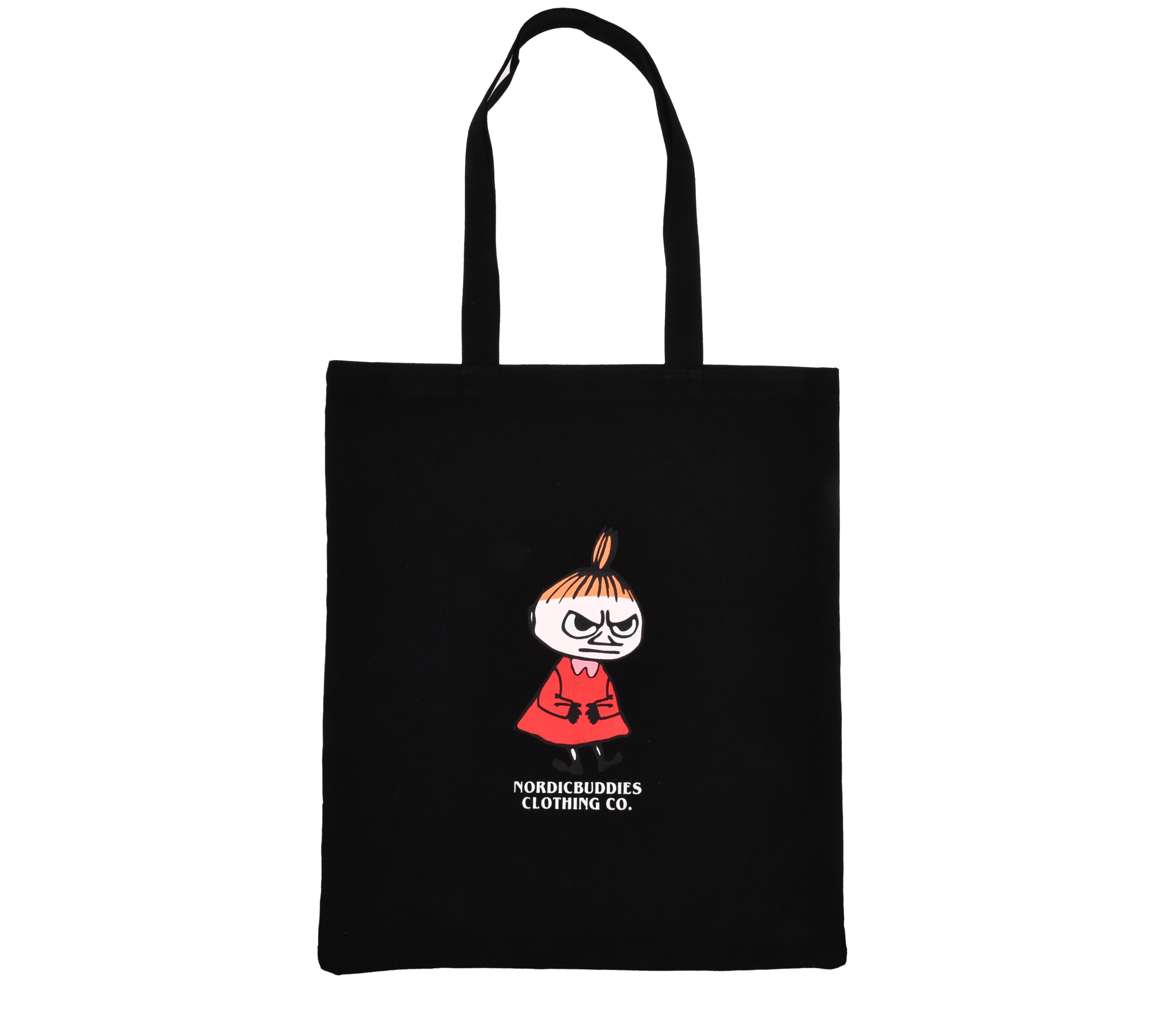 【ムーミン Moomin】リトルミイ トートバッグ ブラック 2D