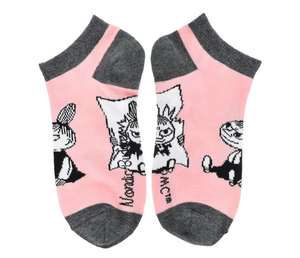 [Moomin] Little My Ladies Classic Ankle Socks Pink