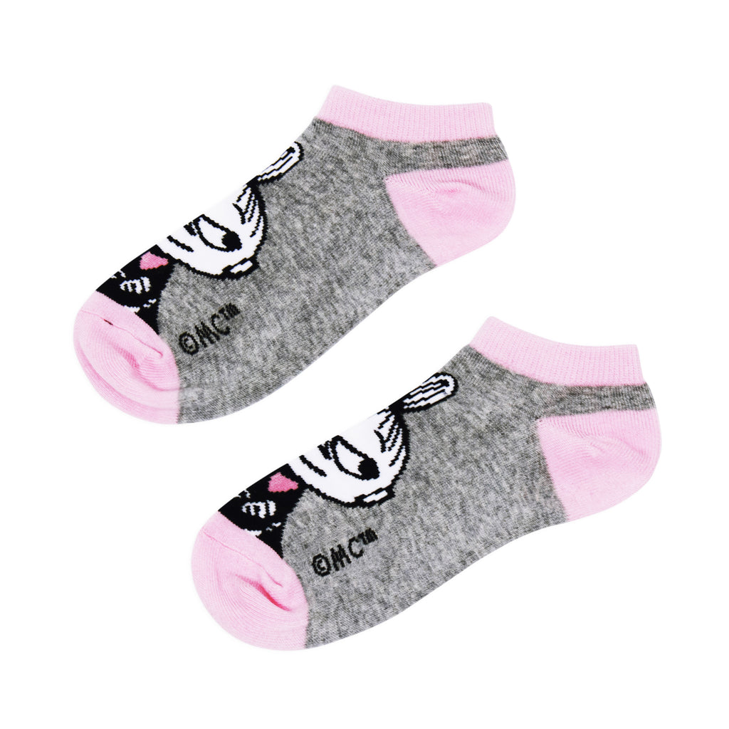 [Moomin] Little My Ladies Classic Ankle Socks Gray