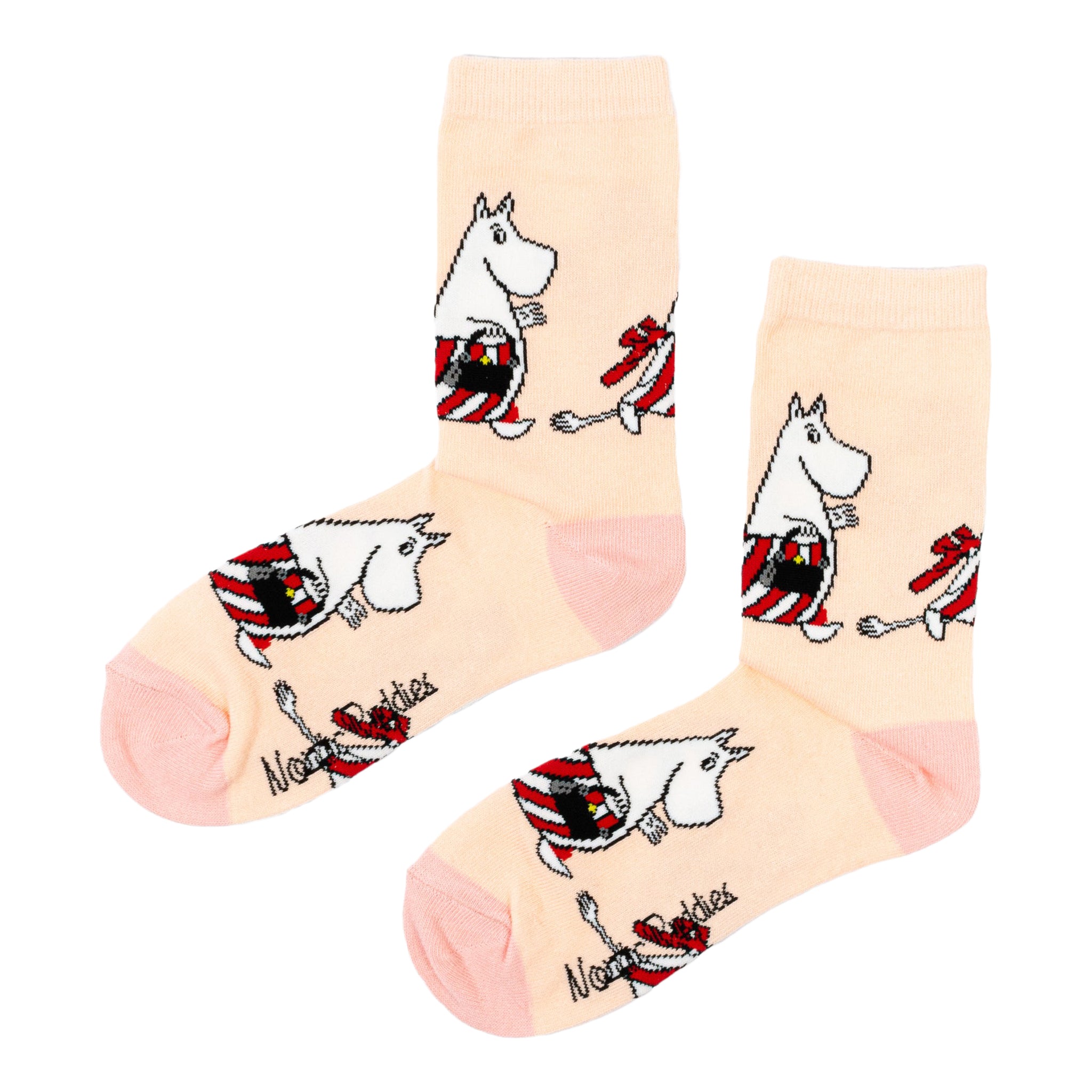 ムーミンママ エプロン レディース クラシック ソックス