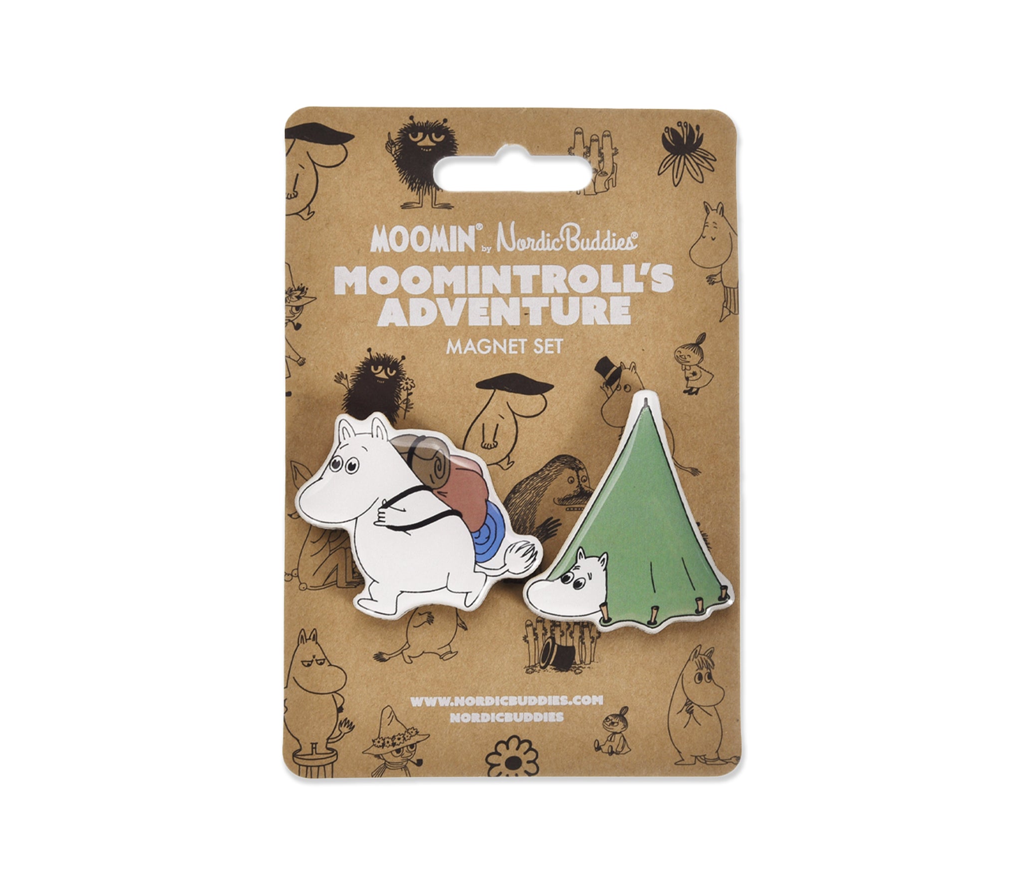 【ムーミン Moomin】キャラクター マグネット、ムーミン アドベンチャー