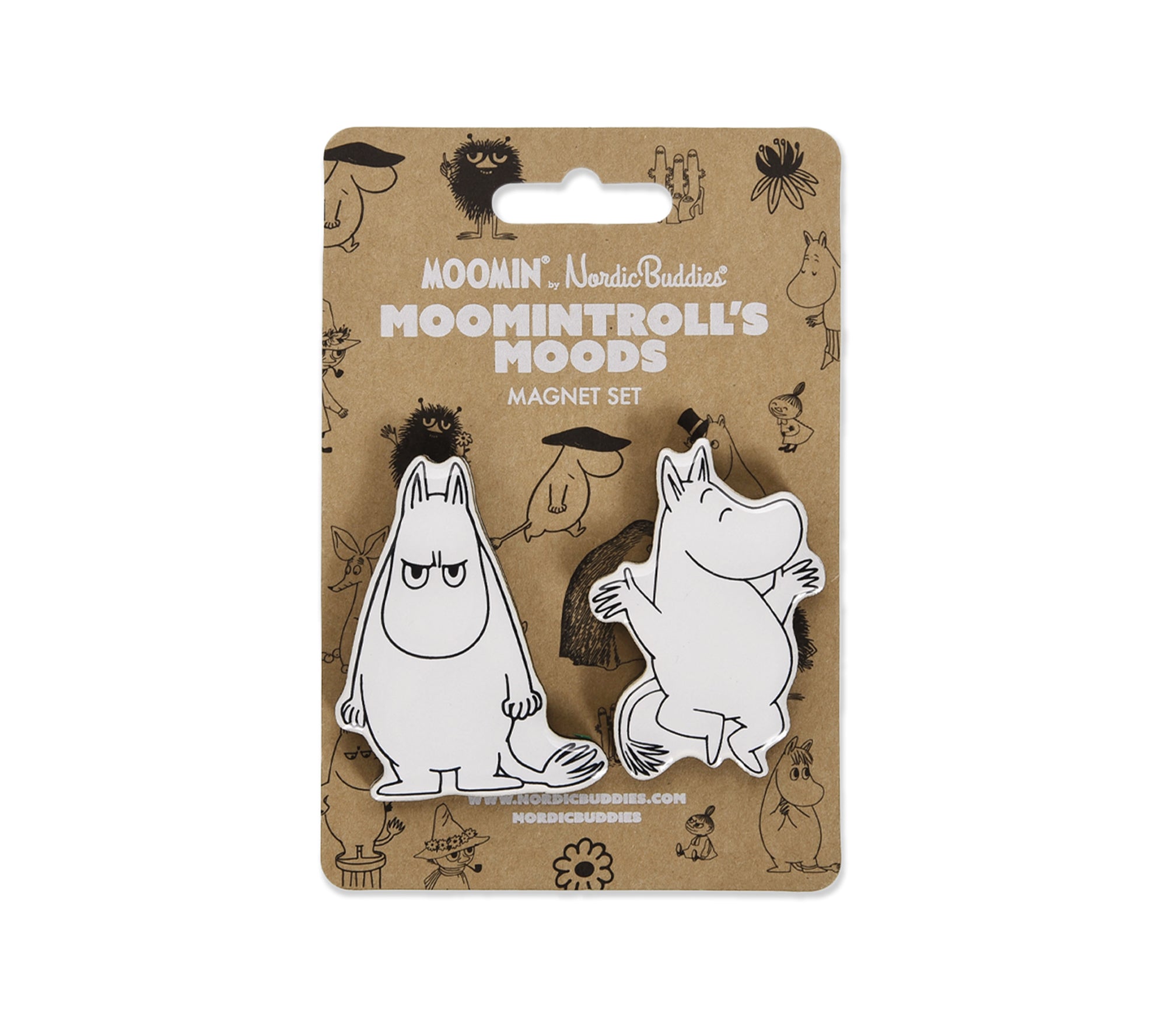 【ムーミン Moomin】キャラクター マグネット、アングリームーミン