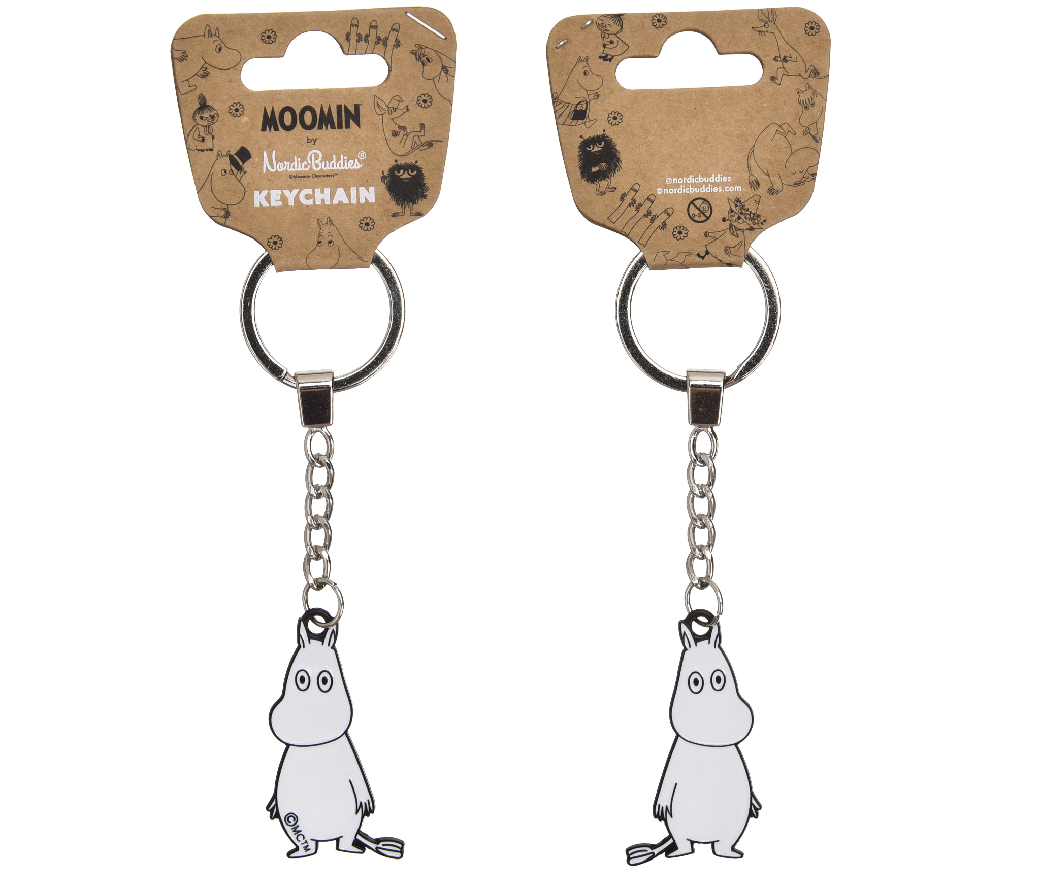 【ムーミン Moomin】ビッグキャラクター キーリング ムーミン F