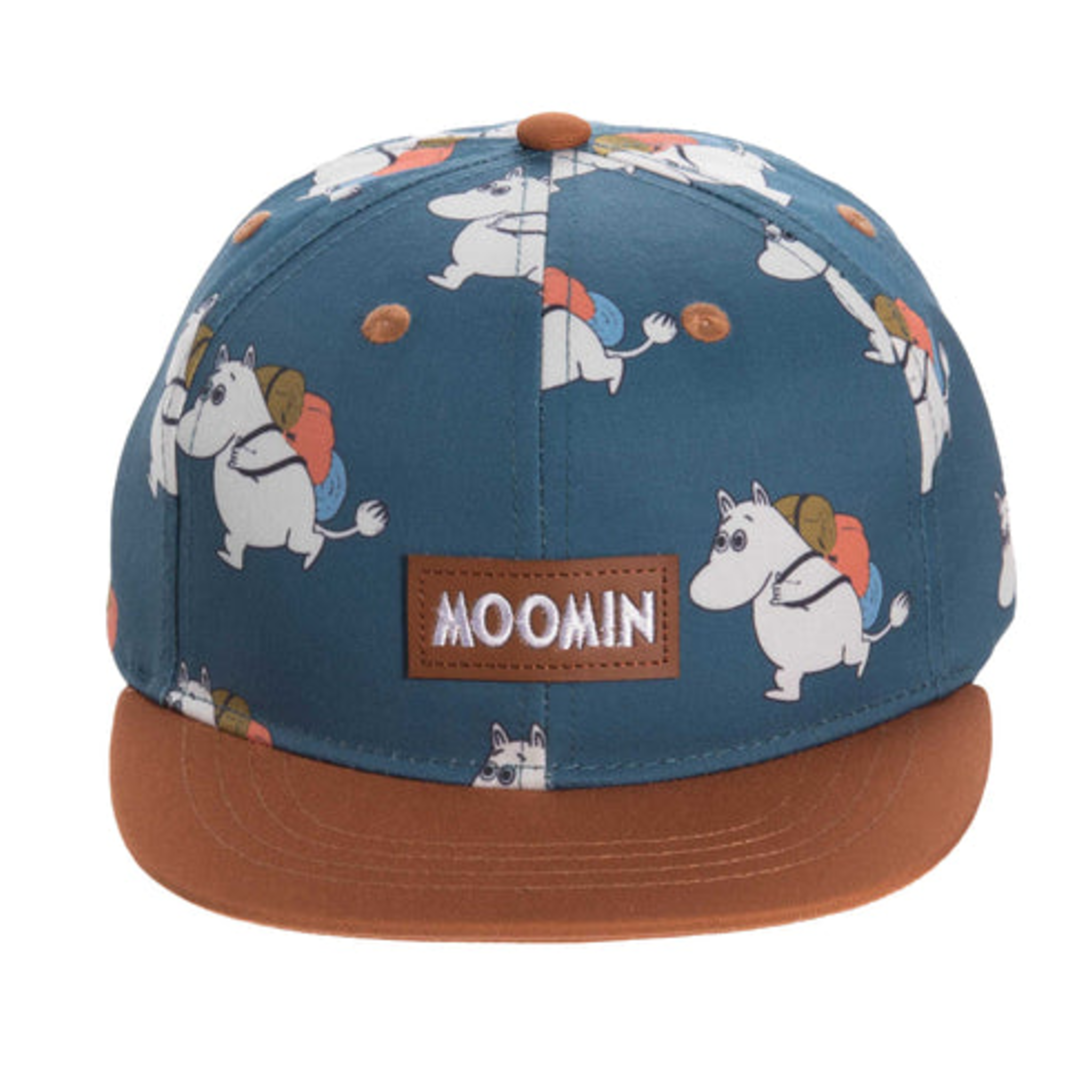 ムーミン アドベンチャー フラット バイザー キッズ キャップ