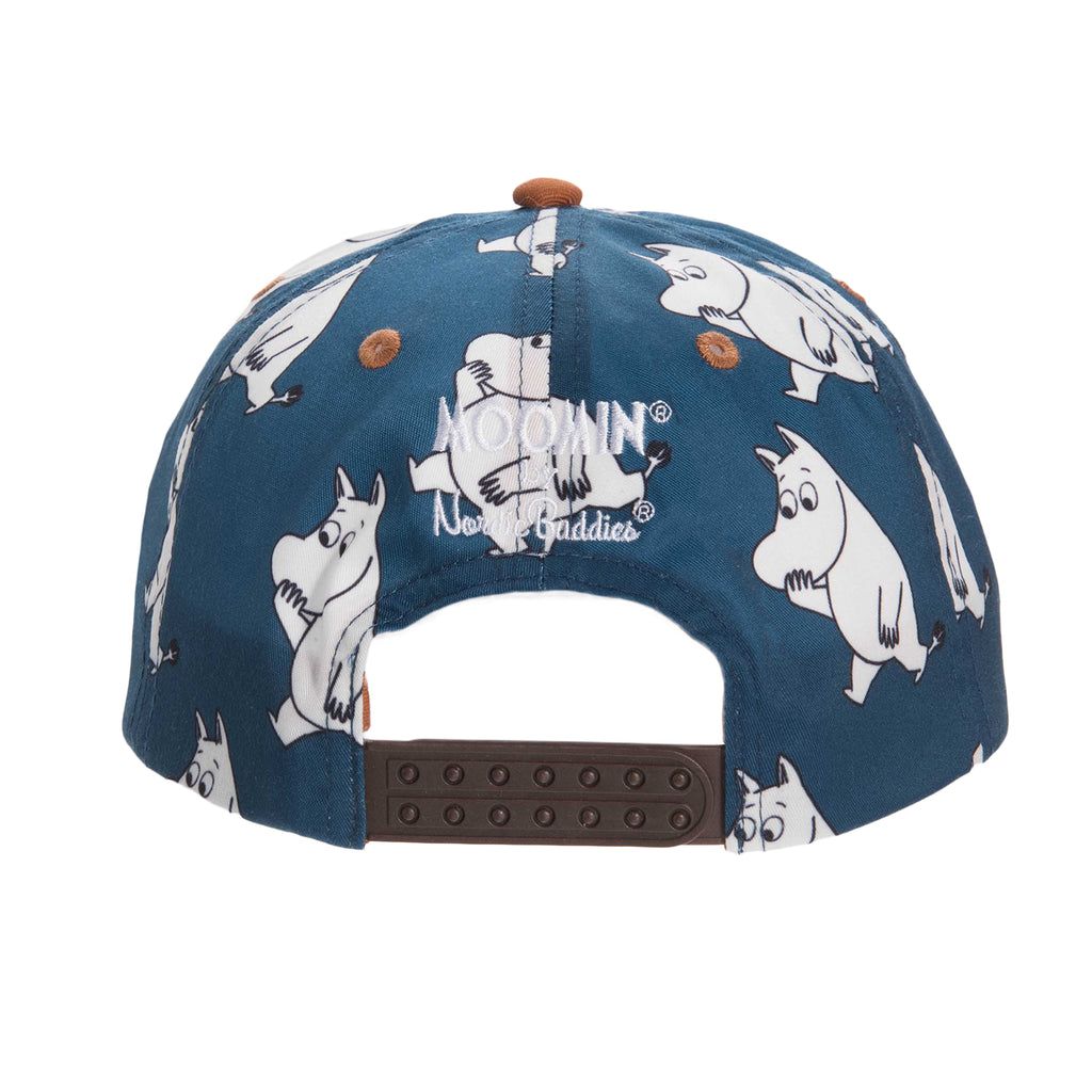 Moomin Happy Flat Visor Cap Kids Blue