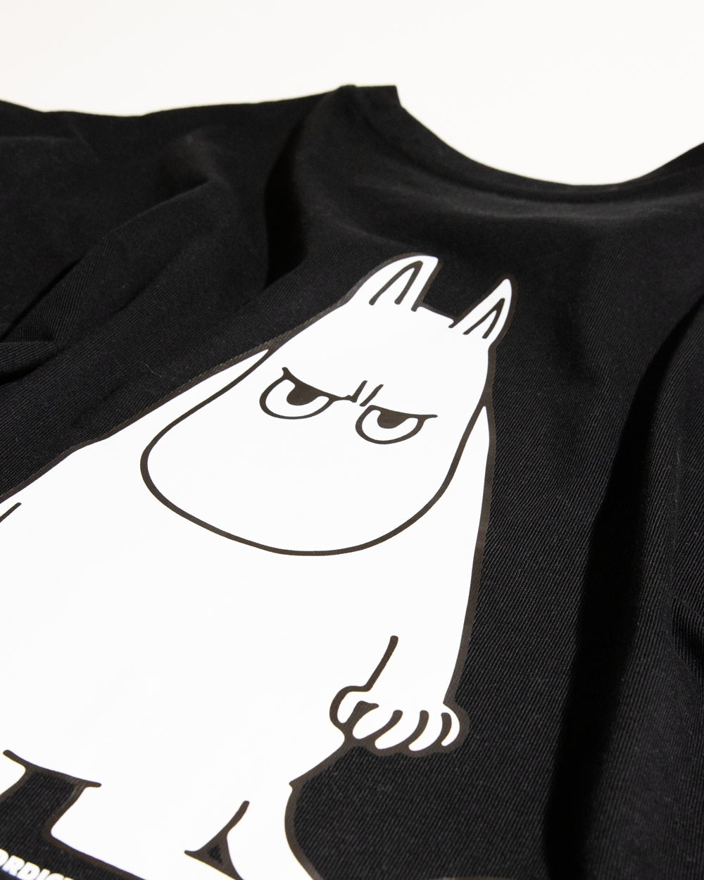 アングリームーミン Tシャツ ブラック ユニセックス