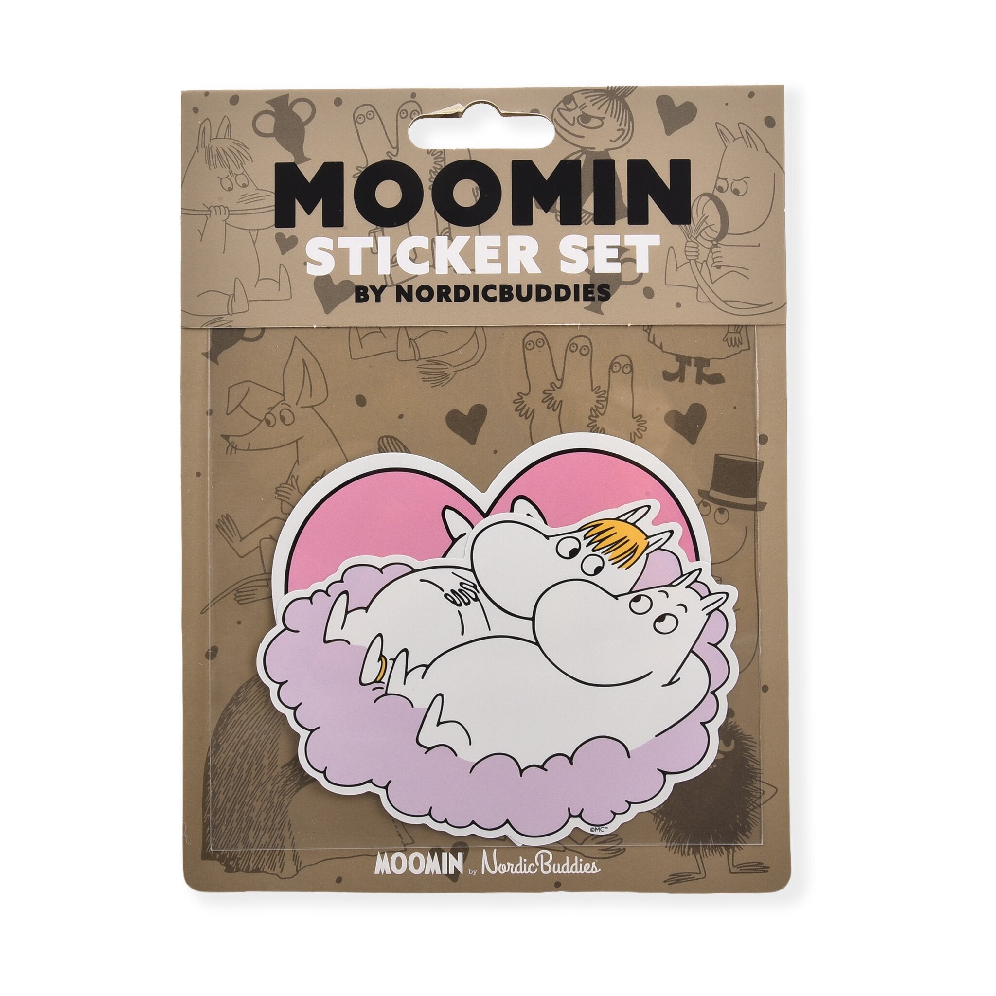 ムーミン ラブ ステッカーセット | 公式ムーミン製品 – Nordicbuddies