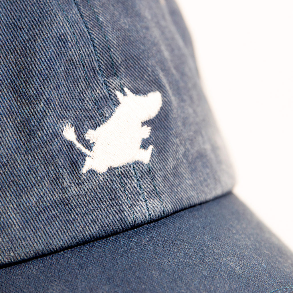 ムーミン ランニング ウォッシュド デニム キャップ
