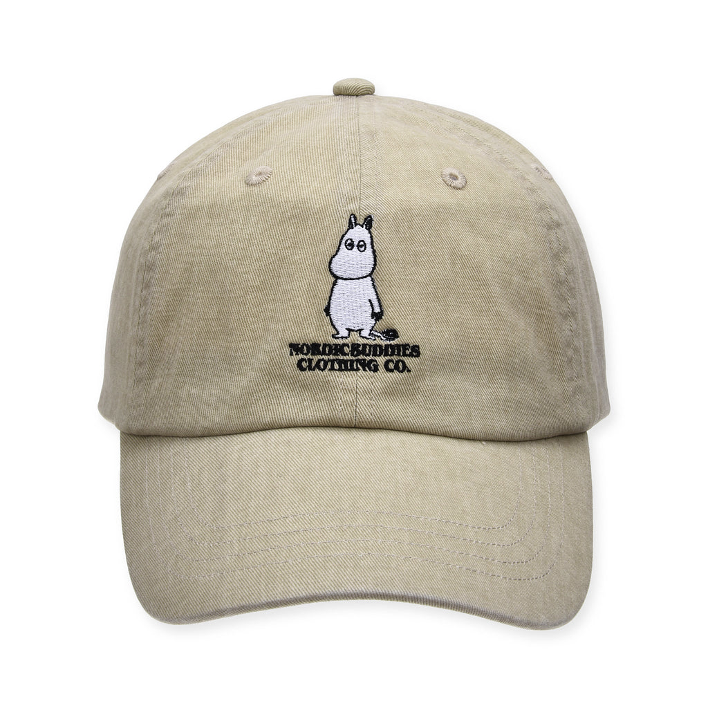 ムーミン たたずむ ウォッシュド ダディキャップ