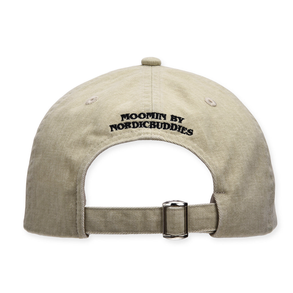 ムーミン たたずむ ウォッシュド ダディキャップ