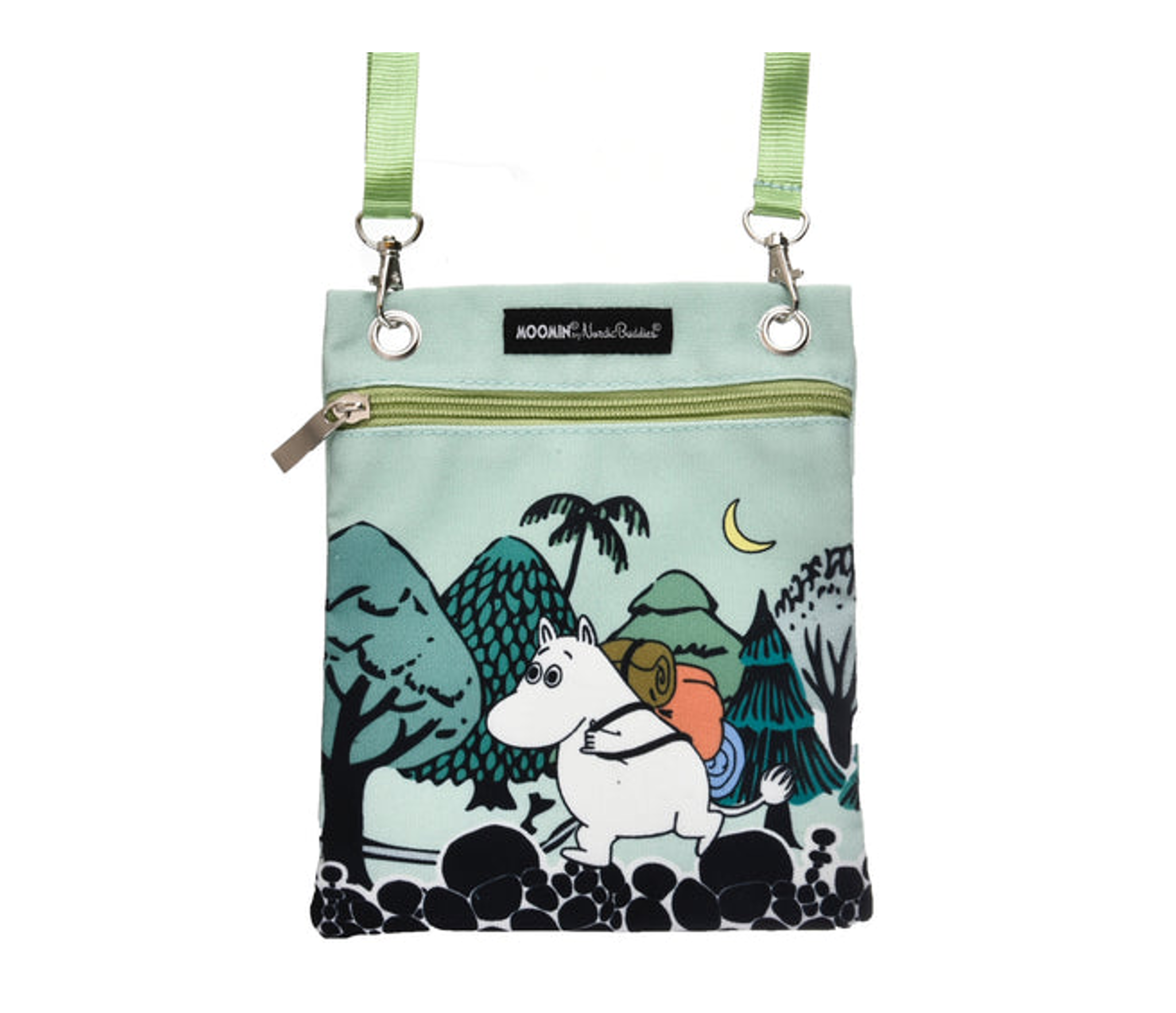 Moomin Adventure Classic Neck Bag Green