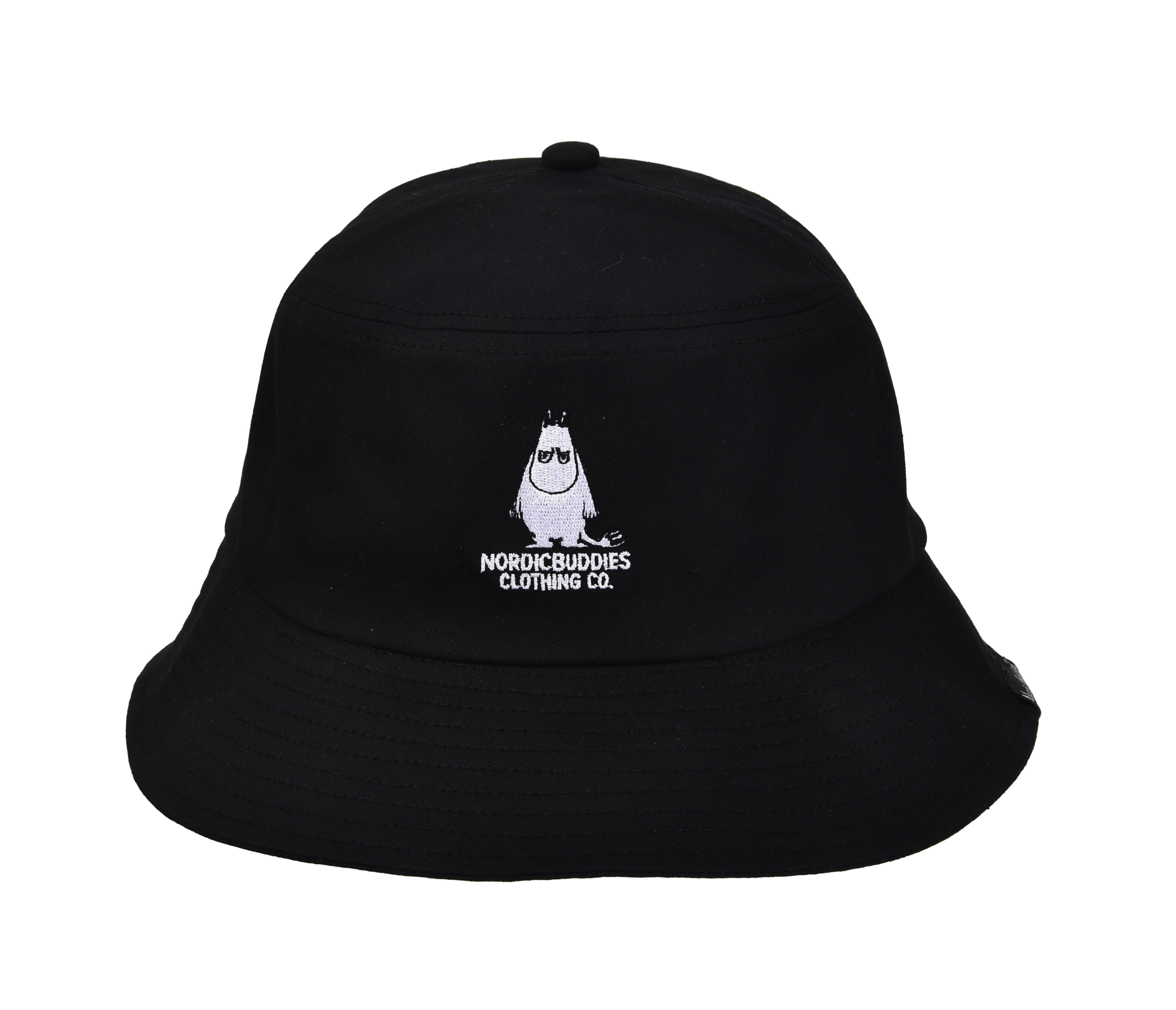 ムーミン Moomin】アングリームーミン バケットハット ブラック ムーミン Moomin】アングリームーミン バケットハット ブラック