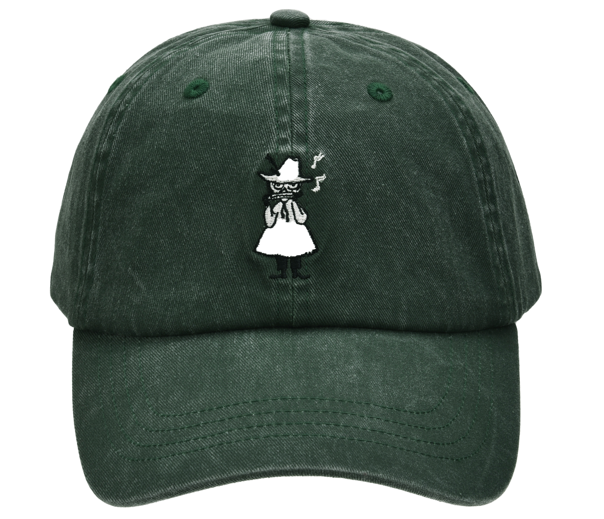 【ムーミン Moomin】 スナフキン ウォッシュドダディキャップ グリーン
