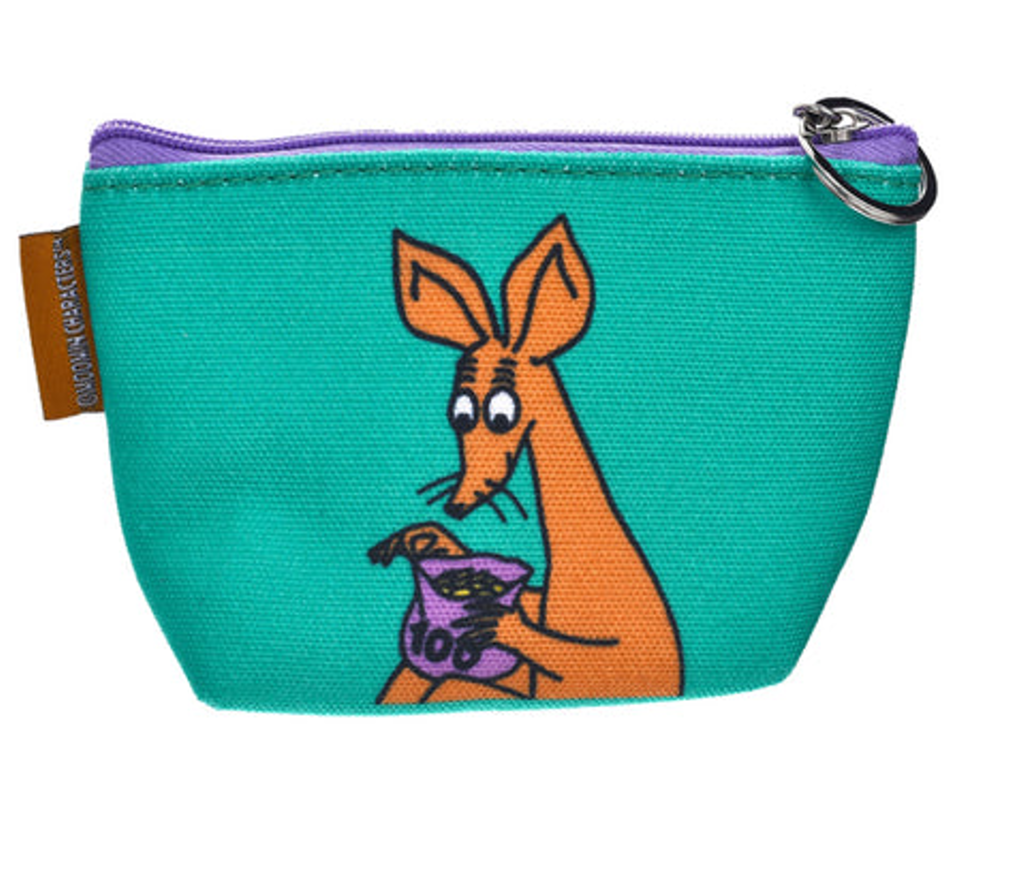 Moomin Sniff Coin Case Green Nordicbuddies Japan
