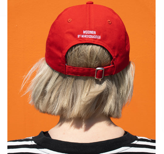 [Moomin] Little My Daddy Cap Red