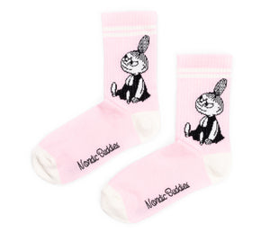 [Moomin] Little My Ladies Retro Socks Pink