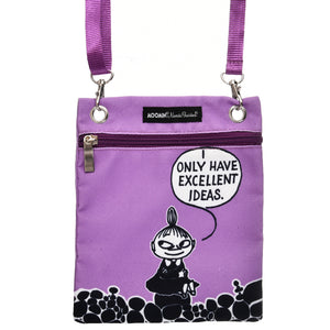 Little My Idea Classic Neck Bag Purple LMY7B
