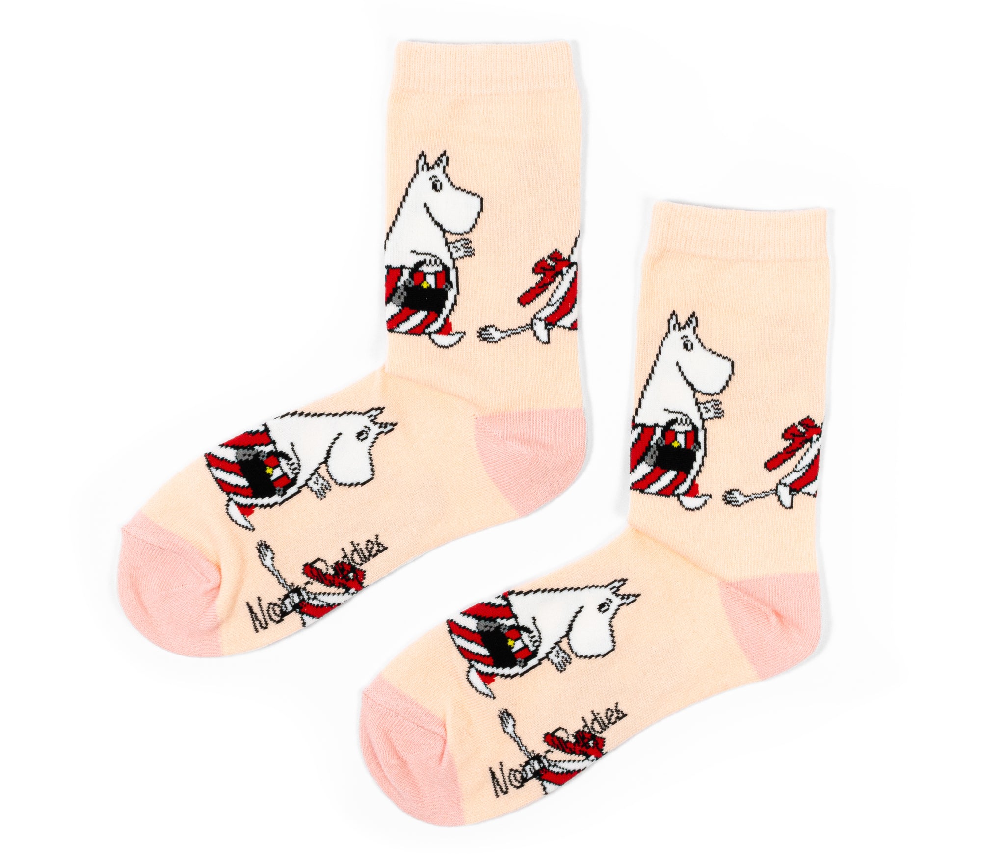 Moominmama Women's Classic Socks Light Pink MMAMMA23A