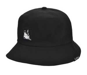 Moominpappa bucket hat black MPAPPA88A