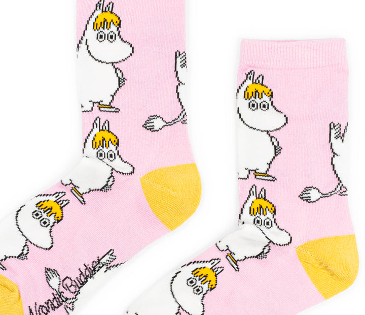 [Moomin] Snork Maiden Idea Women's Classic Socks Pink